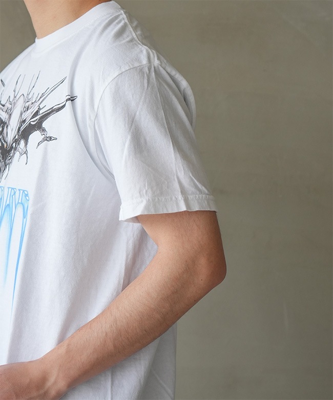 SALE 50%OFF】DON'T CARE(ドントケアー) SHORT SLEEVE T-SHIRT WHITE