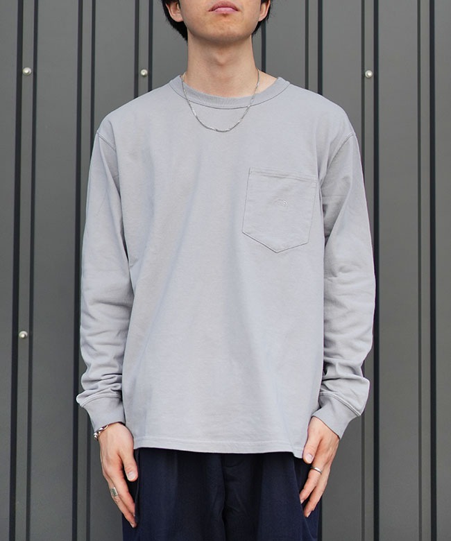 専用です　パープルレーベル　ポケットT　N25FT063　ライトグレー　M　新品 ◇[N25FT063]THE NORTH FACE PURPLE LABEL(ザ・ノース・フェイス