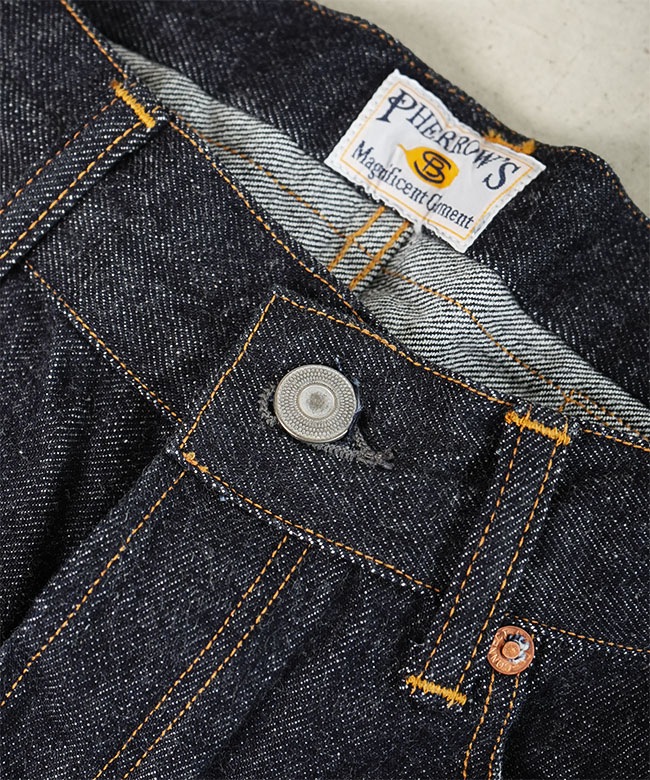 Pherrow's(フェローズ) セルヴィッジトデニムパンツ ワイドシルエット