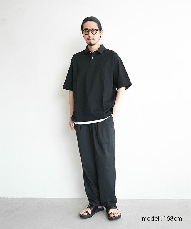 Curly&Co.(カーリー) GIZA COTTON PIQUE POLO SHIRT ギザコットンピケ