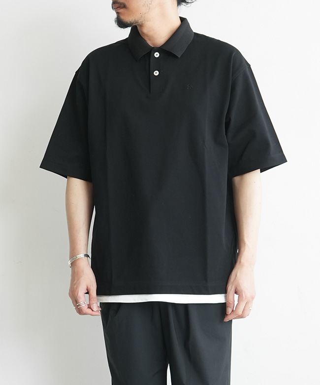 Curly&Co.(カーリー) GIZA COTTON PIQUE POLO SHIRT ギザコットンピケ