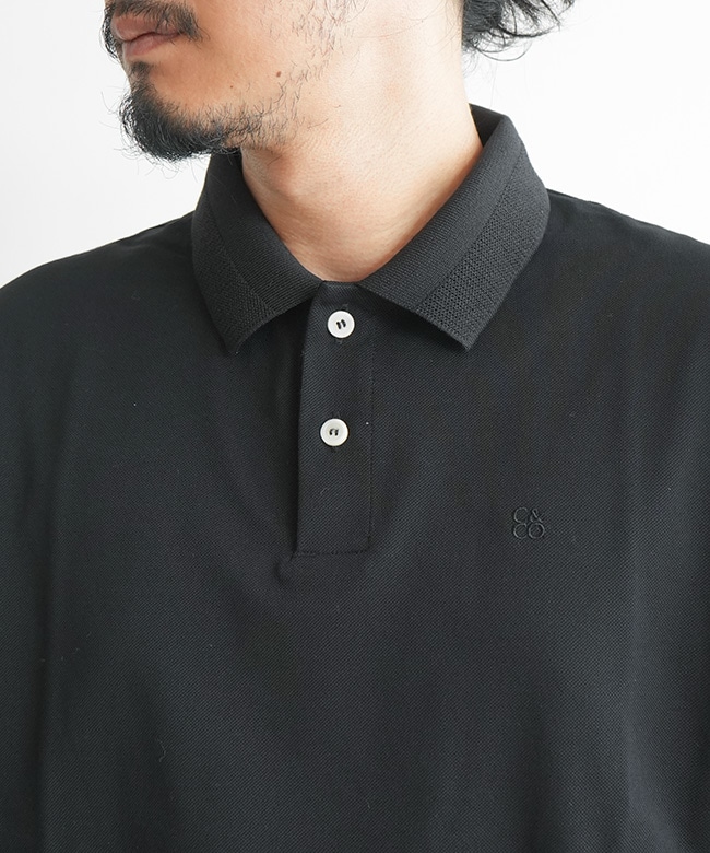 Curly&Co.(カーリー) GIZA COTTON PIQUE POLO SHIRT ギザコットンピケ
