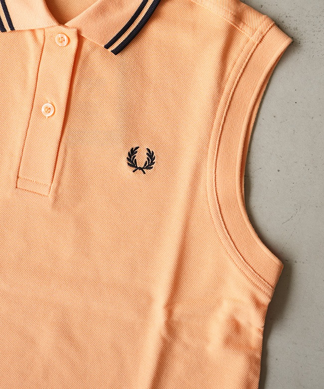FRED PERRY(フレッドペリー) SLEEVELESS FRED PERRY SHIRT スリーブ