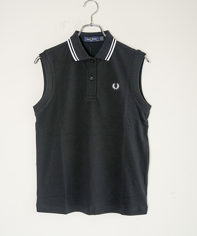 FRED PERRY(フレッドペリー) SLEEVELESS FRED PERRY SHIRT スリーブ
