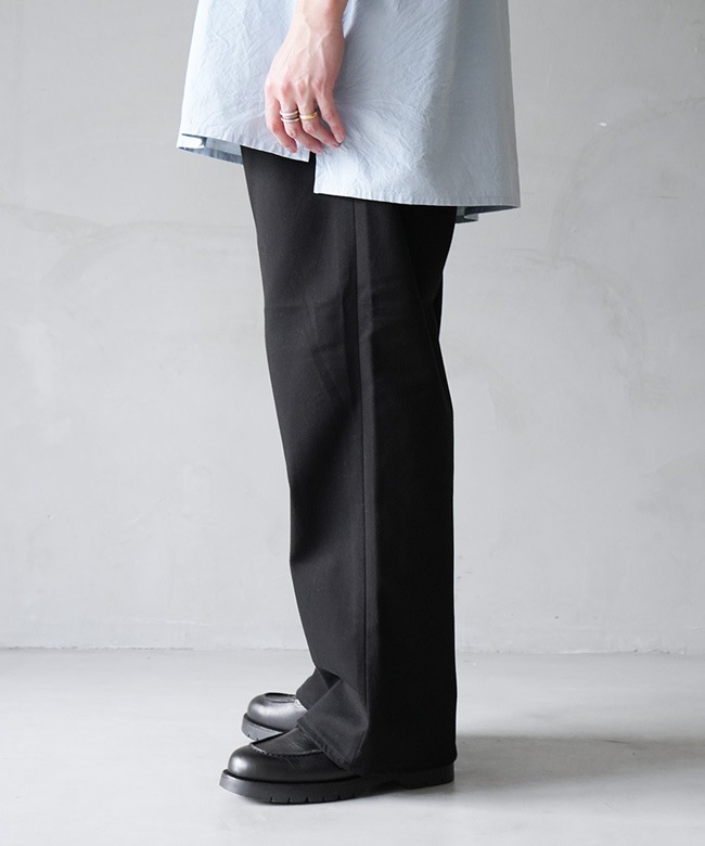 5125-81525]SCYE BASICS(サイベーシックス) Stretch Cotton Duck Wide