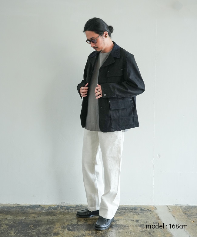 SC42560]SUGAR CANE(シュガーケーン) 13oz. WHITE DENIM “1947 MODEL