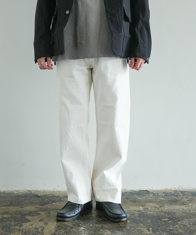 SC42560]SUGAR CANE(シュガーケーン) 13oz. WHITE DENIM “1947