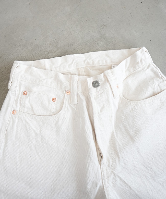 SC42560]SUGAR CANE(シュガーケーン) 13oz. WHITE DENIM “1947