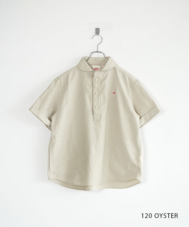 ◇[DT-B0283SOX]DANTON(ダントン) OXFORD ROUND COLLAR SHORT