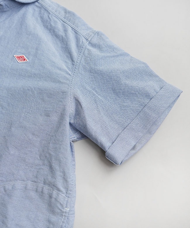 ◇DANTON(ダントン) OXFORD ROUND COLLAR SHORT SLEEVE PULLOVER SHIRT