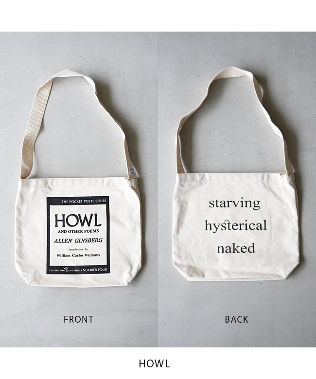 シティライツブックストア/ ビンテージ　ショルダーパック シティライツブックストア/ ビンテージ ショルダーパック シティライツ