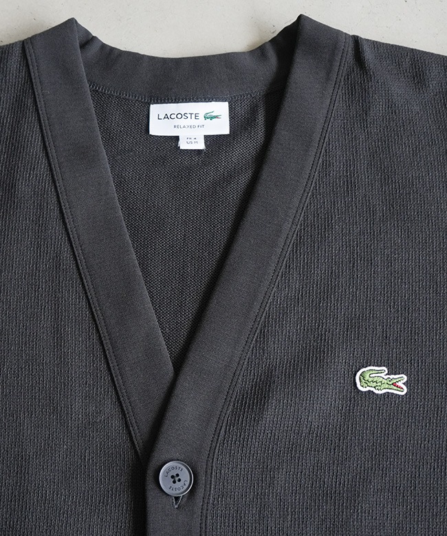 SH019J-99]LACOSTE(ラコステ) ヘビーウェイトシングルジャージー