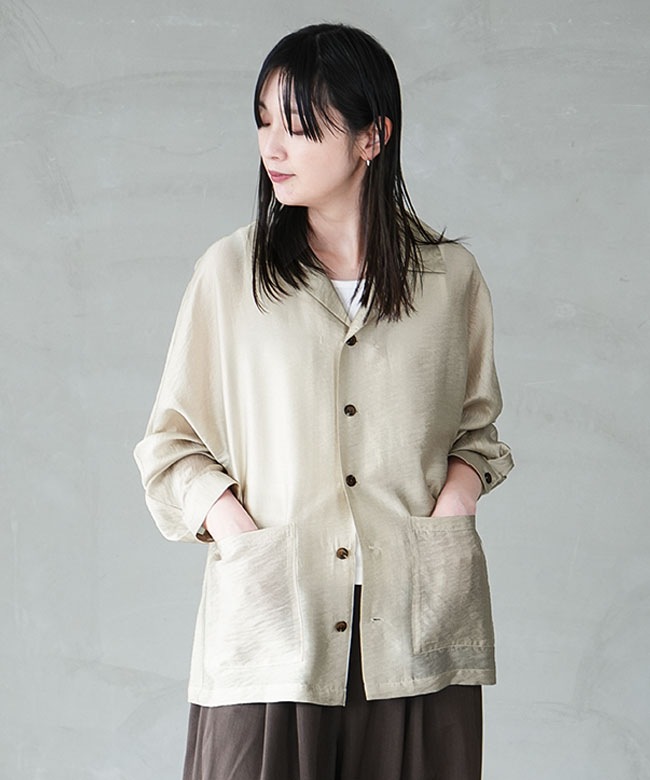 SALE 20%OFF】◇SOLAMONAT LARME(ソラモナラーム) シアーナイロンL/S