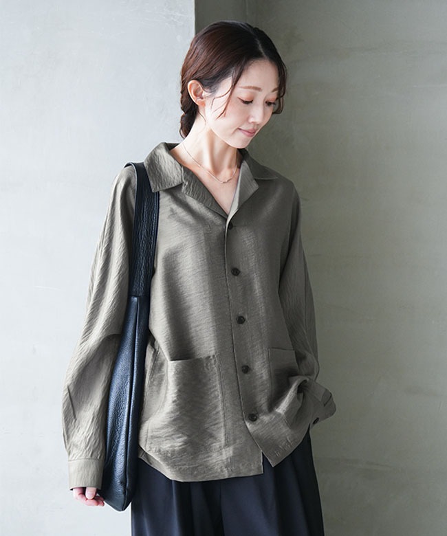 SALE 30%OFF】◇SOLAMONAT LARME(ソラモナラーム) シアーナイロンL/S