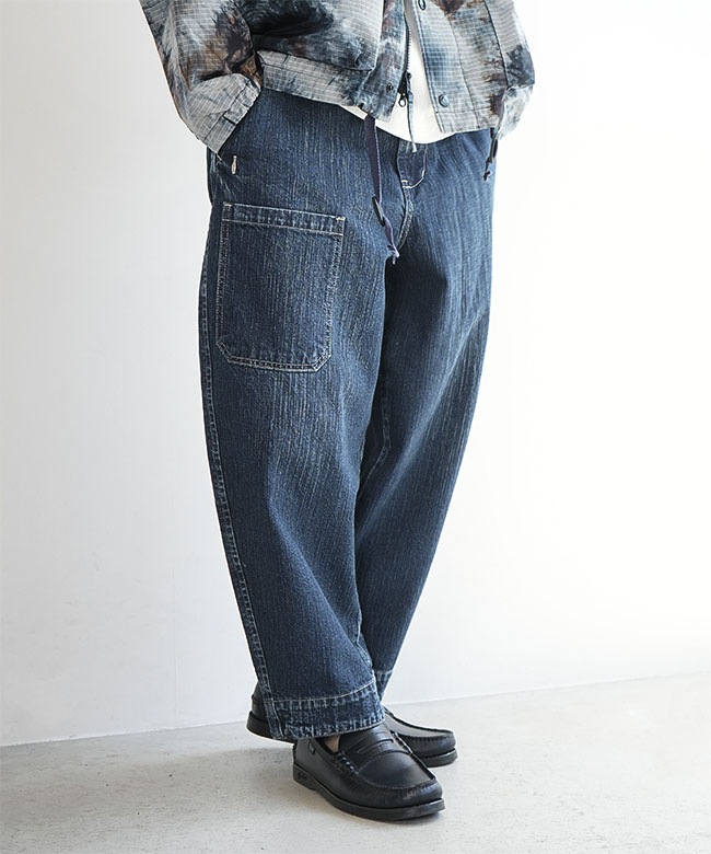 PORTER CLASSIC(ポータークラシック) STEINBECK DENIM POCKET PANTS