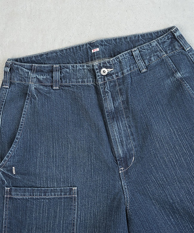 PORTER CLASSIC(ポータークラシック) STEINBECK DENIM POCKET PANTS