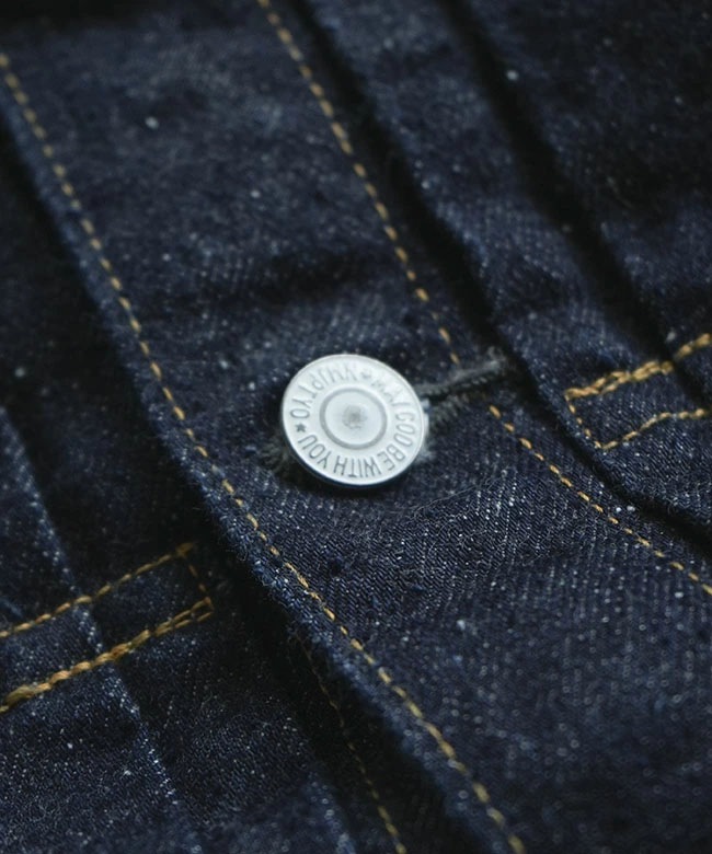 New Manual(ニューマニュアル) #001 T-BACK DENIM JACKET ONE-WASHED T