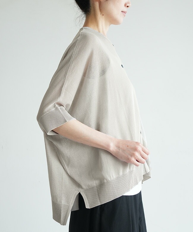 SALE 30%OFF】mizuiro ind(ミズイロインド) high gauze wide C/D ハイ