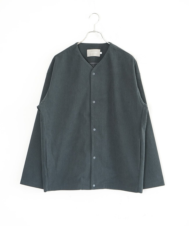 Curly&Co.(カーリー) TRICOT CORDUROY SNAP BUTTON CARDIE トリコット