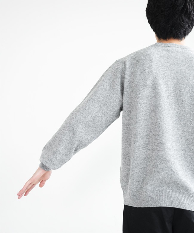 ◇[DT-D0028LMW]DANTON(ダントン) CREW NECK P.O L/S(クルーネックプル