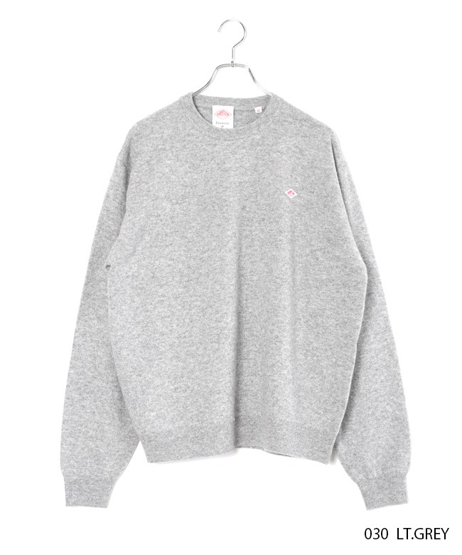 ◇[DT-D0028LMW]DANTON(ダントン) CREW NECK P.O L/S(クルーネックプル