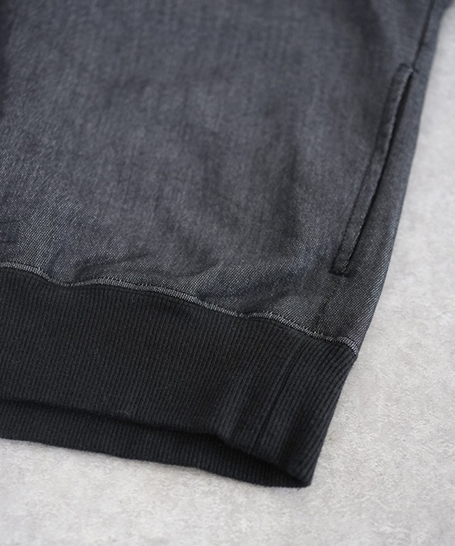 SALE 50%OFF】 prit(プリット) 別注カラーあり ニットデニム ZIP