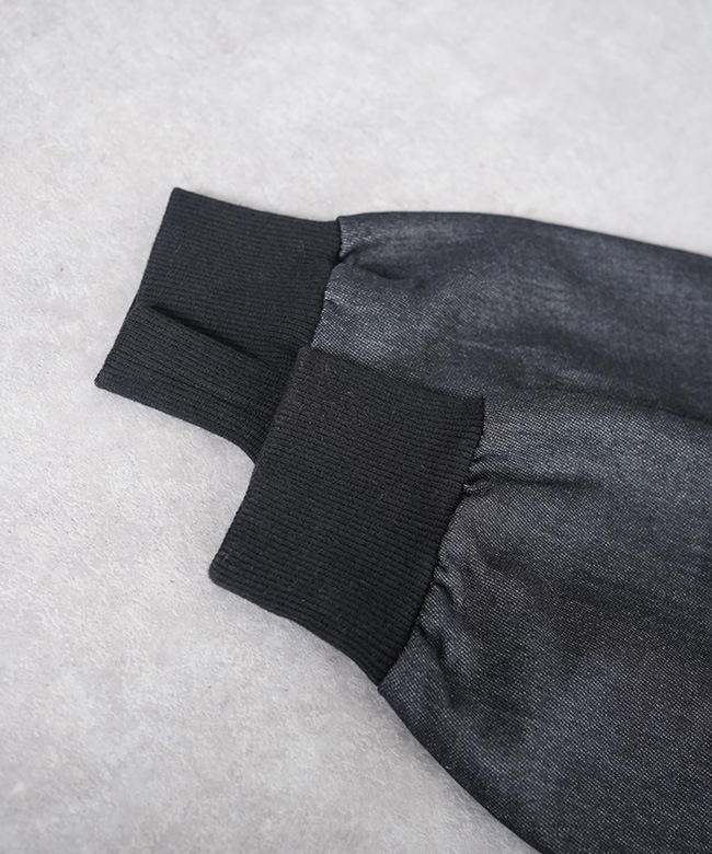 SALE 50%OFF】 prit(プリット) 別注カラーあり ニットデニム ZIP