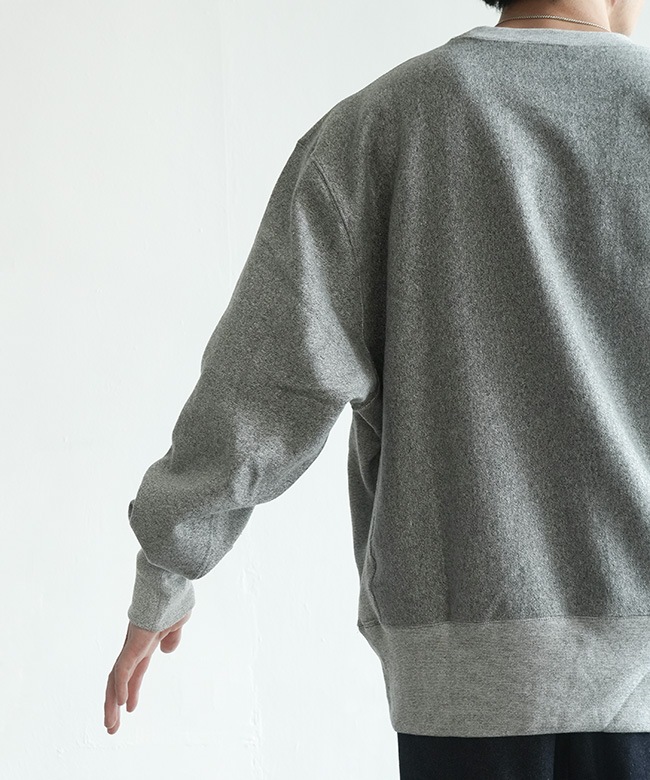 HR25F-M151]Healthknit(ヘルスニット) LOCKER WEIGHT SWEAT CREW