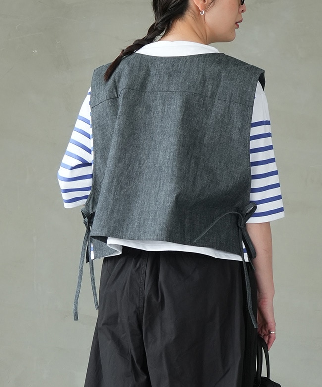 Yarmo(ヤーモ) Utility Tabard ユーティリティ タバード レディース