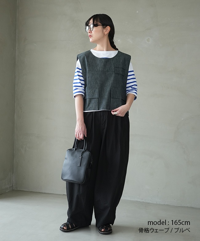 Yarmo(ヤーモ) Utility Tabard ユーティリティ タバード レディース