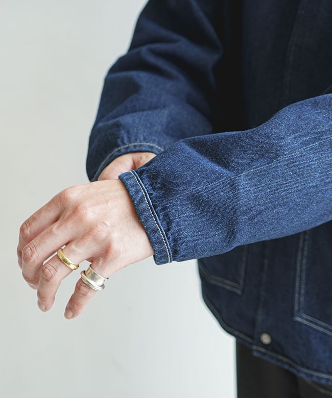 ◇DANTON(ダントン) COVERALL SHIRT カバーオールシャツ デニム