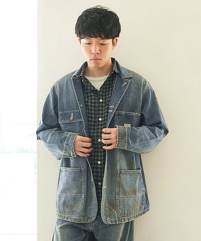 BIG MAC(ビッグマック) DENIM COVERALL デニムカバーオール メンズ