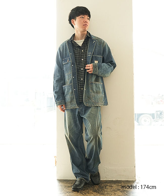 BIG MAC(ビッグマック) DENIM COVERALL デニムカバーオール メンズ