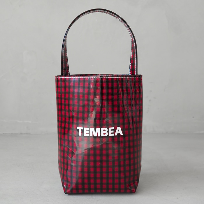 底板付属】TEMBEA(テンベア)BAGUETTE TOTE MINI CHECK バゲット トート 底板付属】TEMBEA(テンベア)BAGUETTE TOTE MINI CHECK バゲット トート