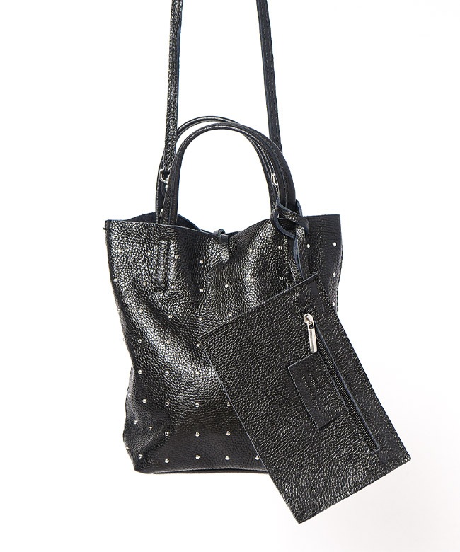 ★ジャーナルスタンダード★MARLON/マーロン STUDS MINI TOTE 追加予約6》【MARLON FIRENZE/マルロン】 SHOPPER MINI STUDS
