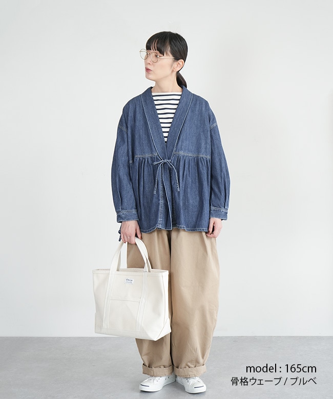 38-283e]Brocante(ブロカント) 8ozデニム フロンセジャケット