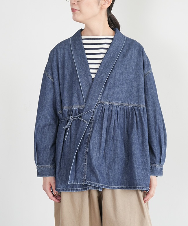 SALE 40%OFF】[38-283e]Brocante(ブロカント) 8ozデニム フロンセ