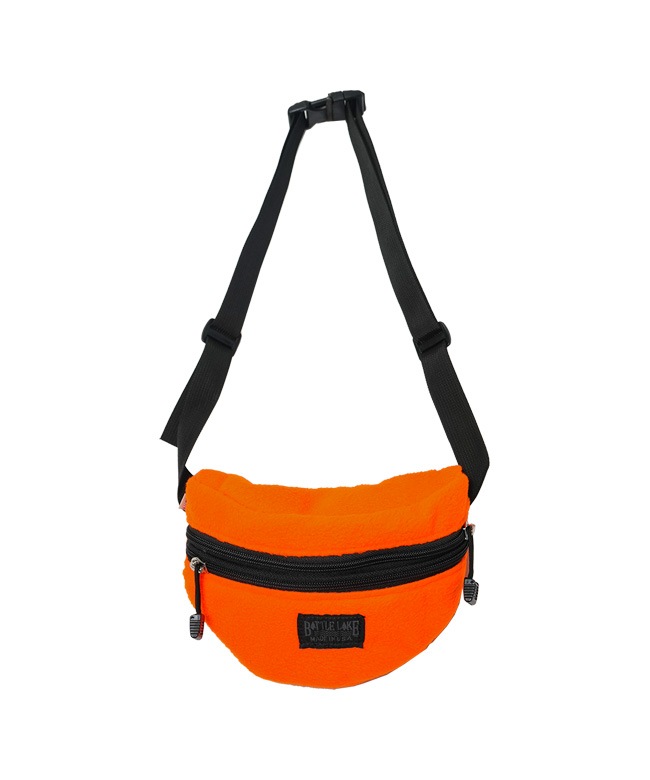 blo2000001]BATTLE LAKE(バトルレイク) WOODY別注 WAIST POUCH/FLEECE