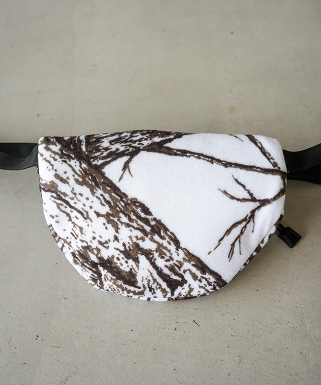 BATTLE LAKE(バトルレイク) WOODY別注 WAIST POUCH/FLEECE ウエスト
