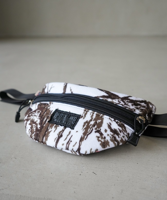 BATTLE LAKE(バトルレイク) WOODY別注 WAIST POUCH/FLEECE ウエスト