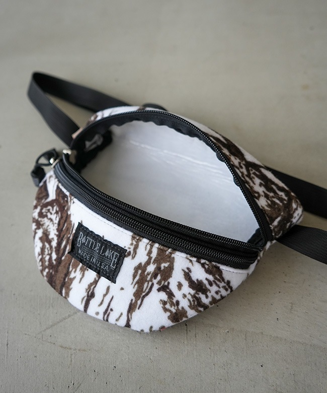 【BATTLE LAKE(バトルレイク)】BATTL WAIST POUCH BATTLE LAKE(バトルレイク) WOODY別注 WAIST POUCH/FLEECE ウエスト