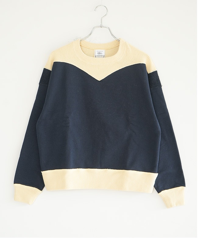 25AMSCU09]THE SHINZONE(ザ シンゾーン) COLOR BLOCK SWEATSHIRT