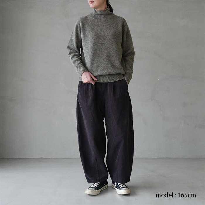 R17682]RINEN(リネン)2/15ウール天竺編み(ホールガーメント