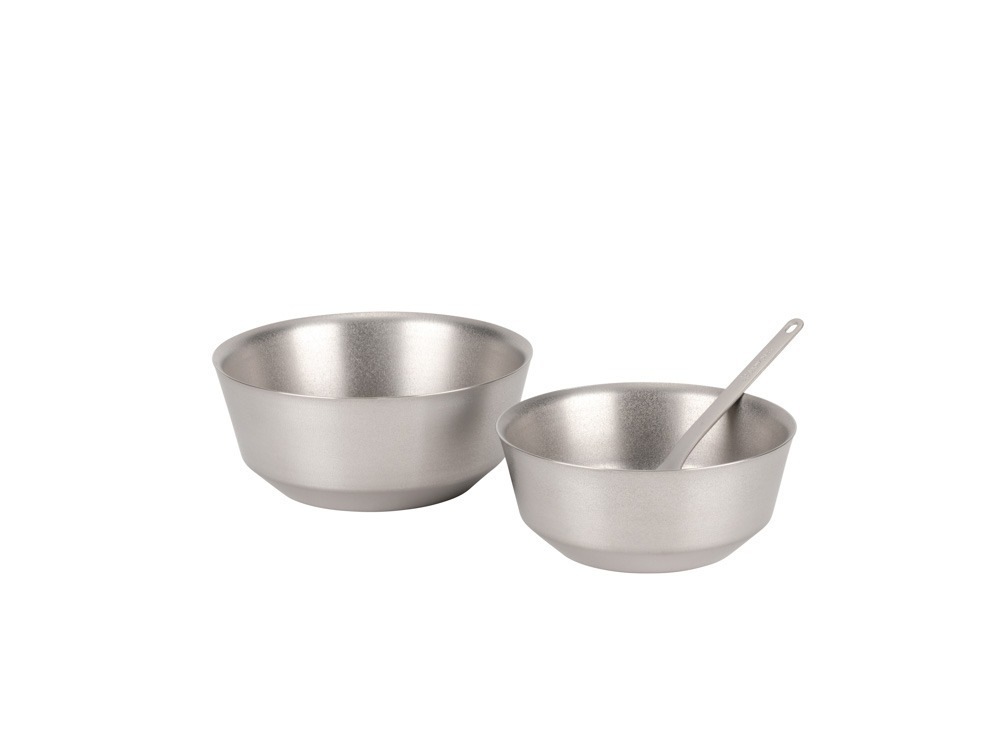  peak チタンダブルボウル 400 『2個セット』　TW-240 tw-240] / Snow Peak(スノーピーク) / 【新作アイテム】チタンダブル