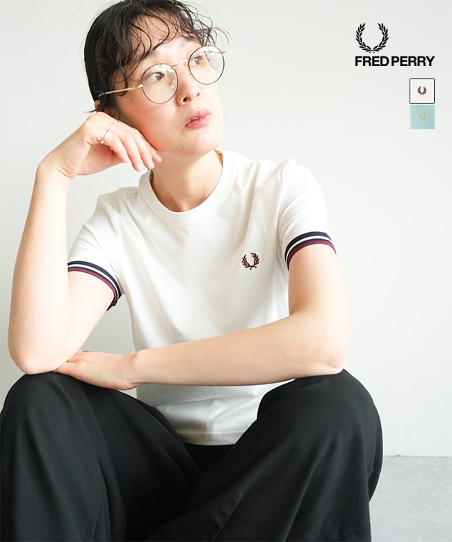 FRED PERRY(フレッドペリー) TIPPED T-SHIRT ティップドティーシャツ