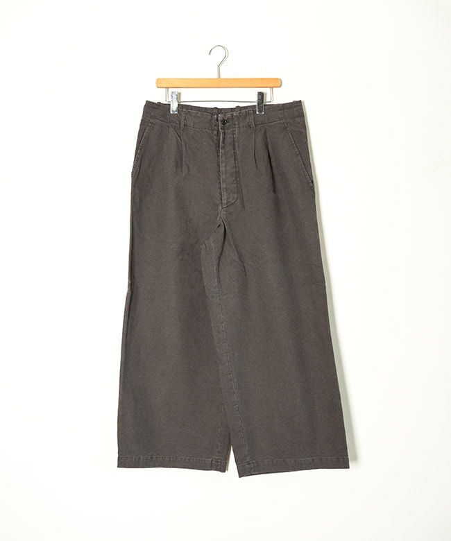 NORI(ノリ) N1 Double Pleat Trousers ダブルプリーツトラウザーズ