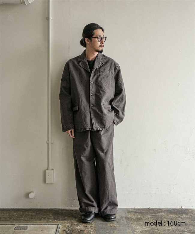 NORI(ノリ) N1 Double Pleat Trousers ダブルプリーツトラウザーズ