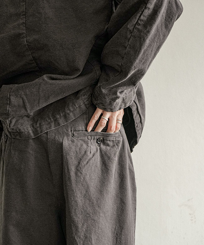 NORI(ノリ) N1 Double Pleat Trousers ダブルプリーツトラウザーズ