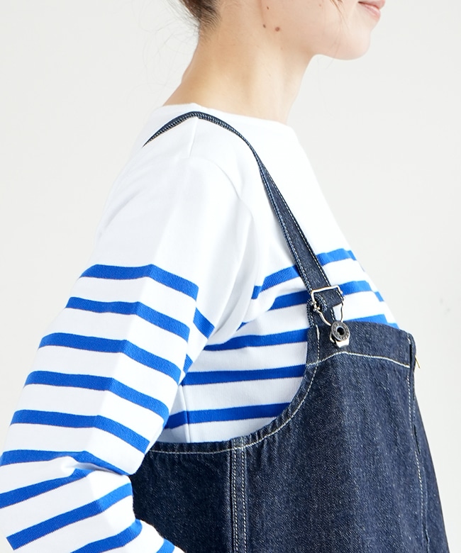 美品 ジョンブル JOHNBULL デニム チューブサロペットLオーバーオール Johnbull｜デニムチューブサロペット オーバーオール jl251p35