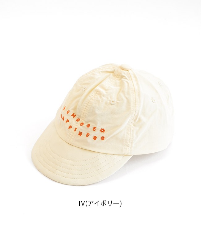 ❤︎様専用】OHOTORO ホワイト ロゴ刺繍 キャップ 楽しい刺繍